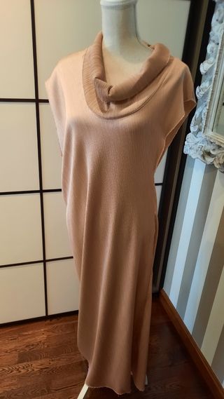 Vestido zara efecto desilachado 