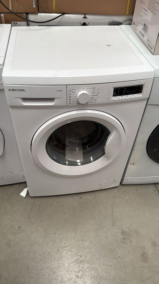 Lavadora Icecool 9 kg A+++ nuevo blanco tara