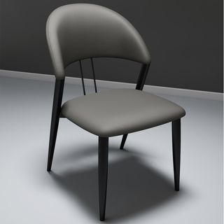 Silla de polipiel para comedor o restaurante