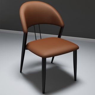 Silla de polipiel para comedor o restaurante
