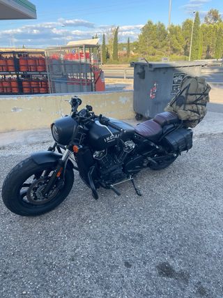 Indian scout bobber