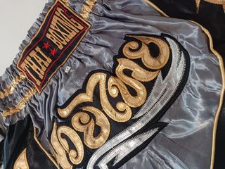 Shorts Muay Thai + Guanti mma
