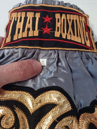 Shorts Muay Thai + Guanti mma
