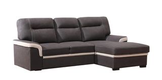 sofa cama chiase longue gris MODELO FARRAR