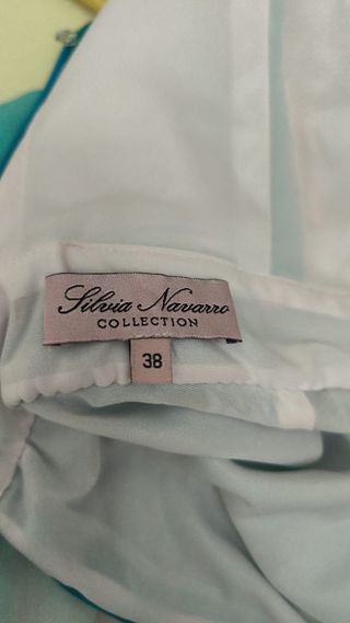 Vestido fiesta Silvia Navarro - T38