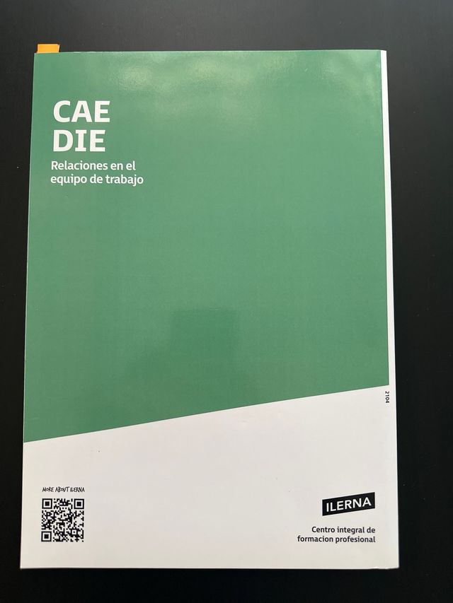 Relaciones el equipo de trabajo DIETETICA ILERNA