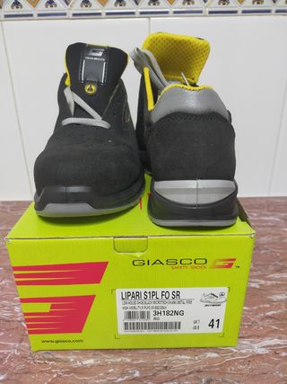 Zapatos seguridad Giasco Lipari S1P