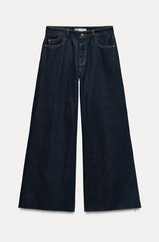 Pantalones Palazzo Zara - Azul Marino