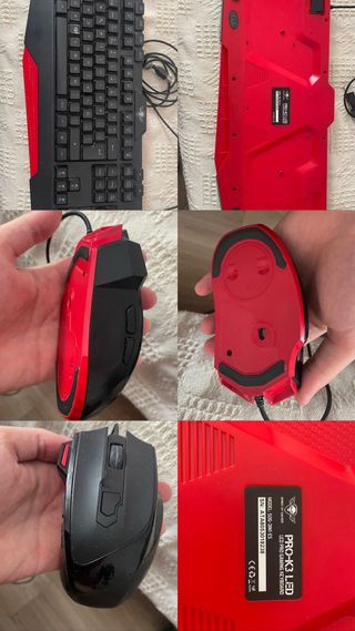 Ordenador PC MSI AE220 y teclado y raton gaming