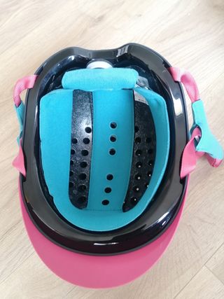 Casco hípica infantil, azul marino