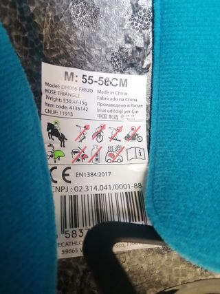 Casco hípica infantil, azul marino