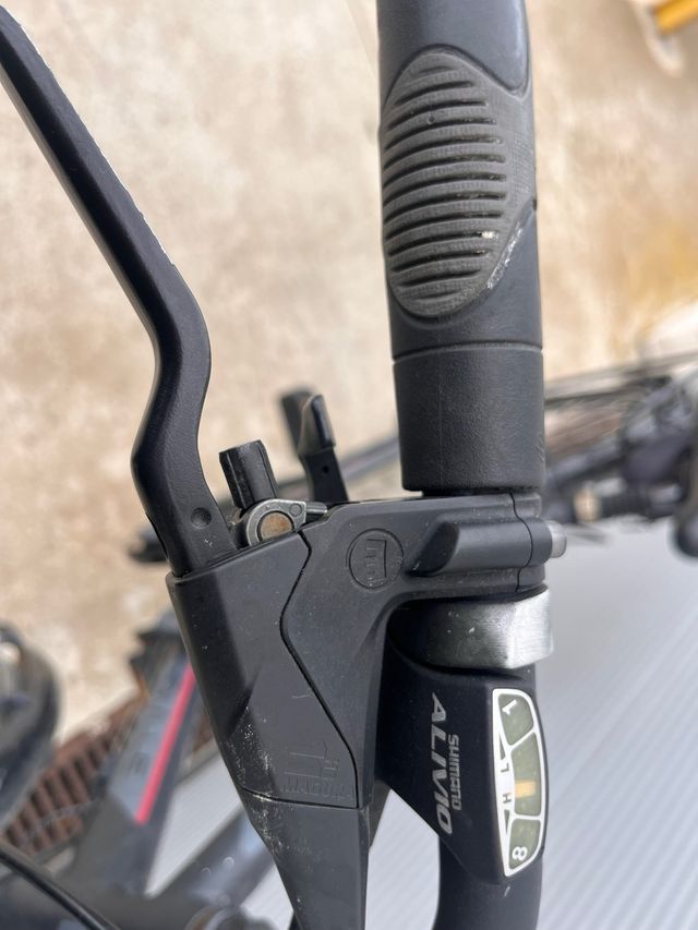 Bicicleta expedicion muy duro freno liqufo