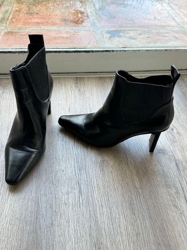 Botines Bershka de piel