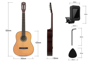 Pack Guitarra Clásica 3/4. Niños entre 10-12 años