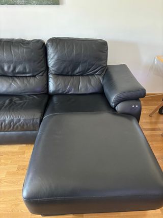 Sofá Chaise longue piel cuidado