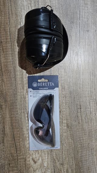 Cascos y gafas Beretta Challenge