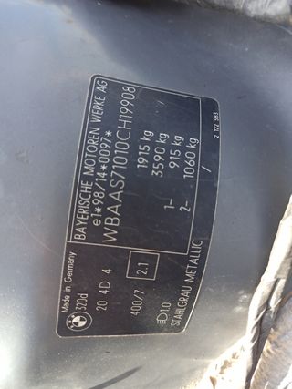 Puerta trasera BMW 3 e46