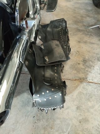 en una vulcan 800cc