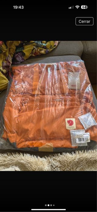 Mochila kanken naranja