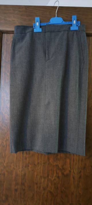 Conjunto traje falda zara mujer