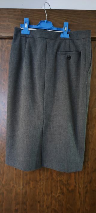 Conjunto traje falda zara mujer