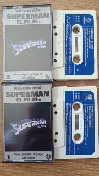 Banda Sonora Superman Cintas Cassettes