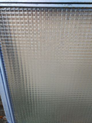 Ventana antigua de cristal