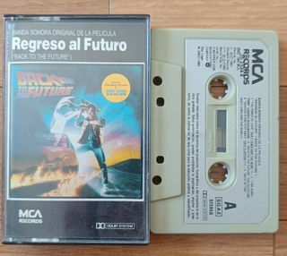 Cinta Cassette Regreso al Futuro soundtrack b.s.o