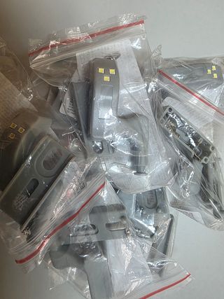 10 Luzes LED p/ Dobradiça - 2W - Branca