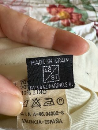 Pantalón vestir gris - Talla 42