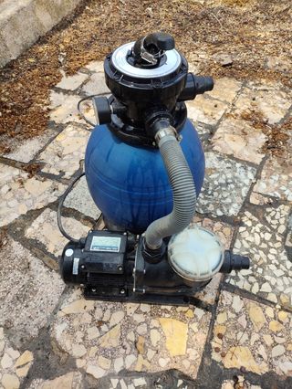 Depuradora de arena para piscinina