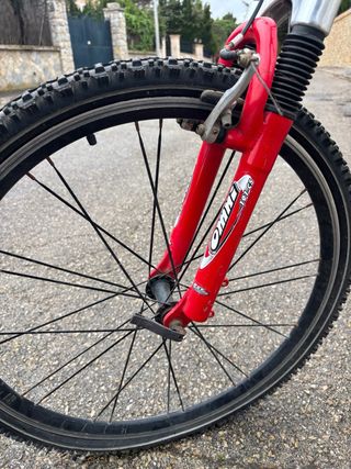 Bicicleta roja
