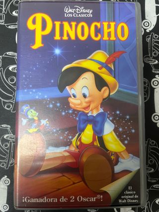 Película VHS Pinocho