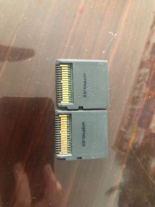 Juego nintendo Final Fantasy III y Brain Training