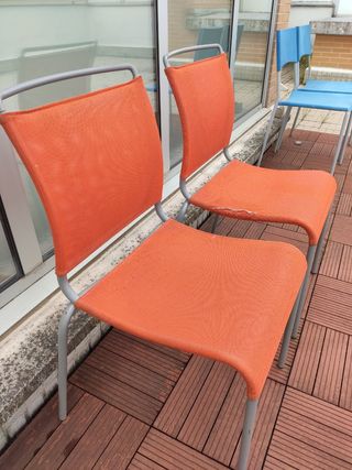 Sillas exterior (pack de 4)