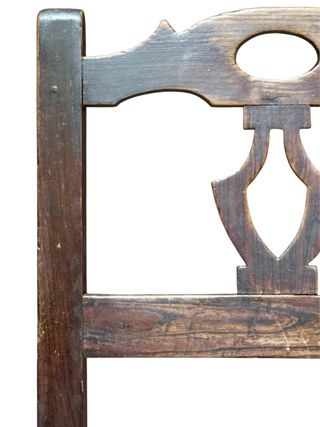 Silla rústica española Circa 1.750.