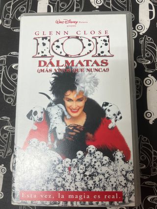 Pelicula VHS 101 dálmatas