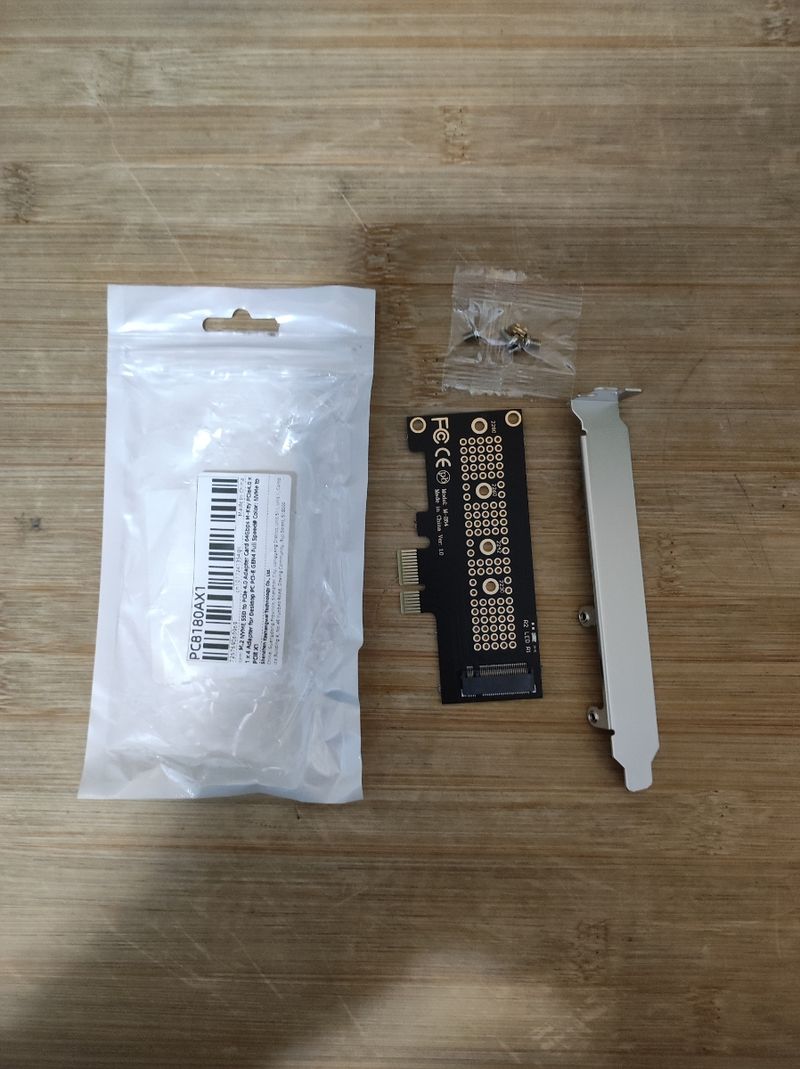 Tarjeta M2 NGFF a PCIe