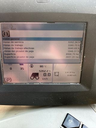 Cosechadora claas tucano 340