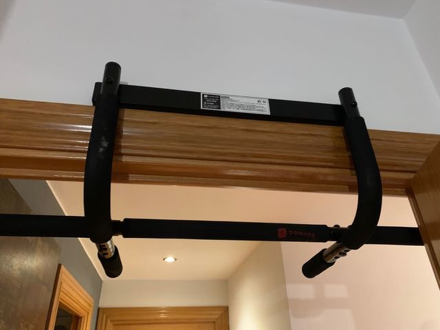 barra para hacer deporte