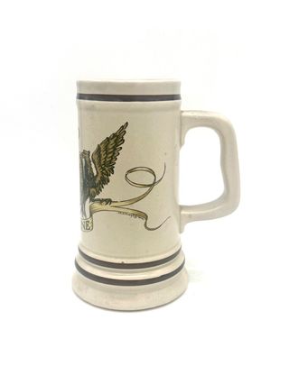 Boccale da Birra in Ceramica Francese Lorraine Soprammobile