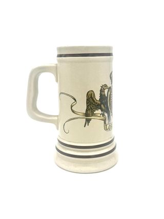 Boccale da Birra in Ceramica Francese Lorraine Soprammobile