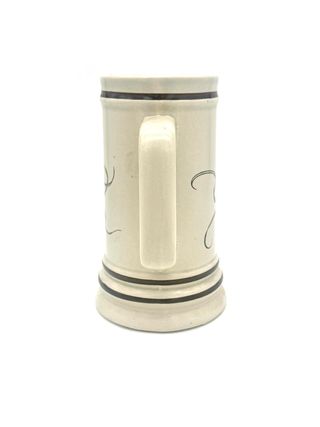 Boccale da Birra in Ceramica Francese Lorraine Soprammobile