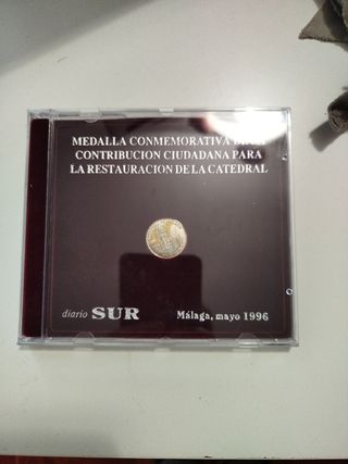 Medalla catedral malaga