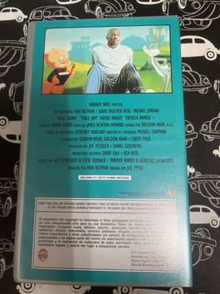 Película VHS Space Jam