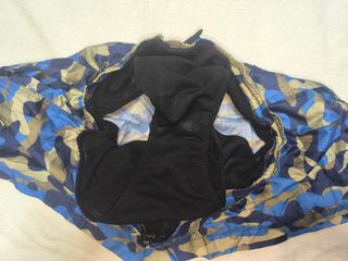 Bañador camuflaje azul-verde