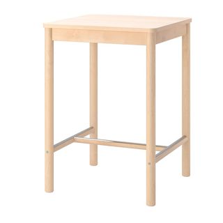 Mesa alta abedul sin tratar IKEA Rönninge