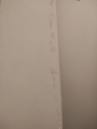 MOSSLANDA Estante Cuadros, blanco, 115cm