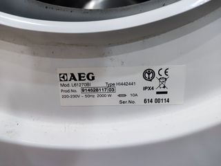 Valvula de entrada de agua 2 vias AEG L61270BI