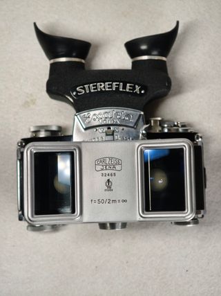 Exakta STERFLEX cámara estereoscopica